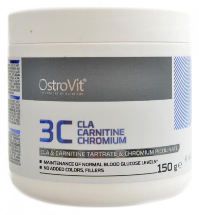 OstroVit 3C CLA + l-carnitine + Chromium 150 g