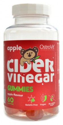 OstroVit Apple cider vinegar gummies 60 ks jablečný ocet