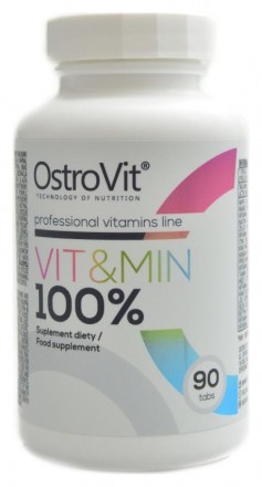 OstroVit 100% vit and min 90 tablet