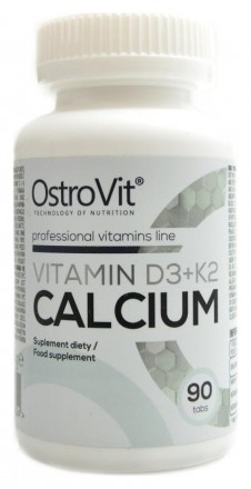 OstroVit Vitamin D3 + K2 + calcium 90 tablet