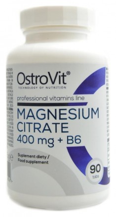 OstroVit Magnesium citrate 400mg + B6 90 tablet