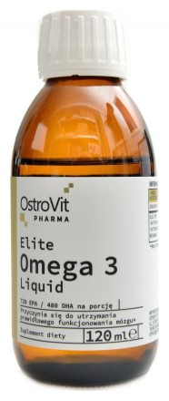 OstroVit Pharma Elite omega 3 liquid 120 ml