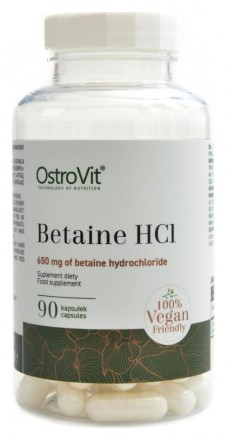 OstroVit Betaine HCL vege 90 kapslí