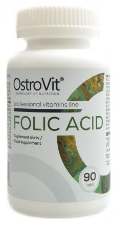 OstroVit Folic acid 90 tablet kyselina listová