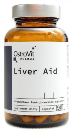 OstroVit Pharma Liver aid vege 90 kapslí