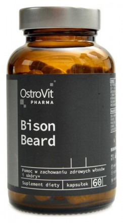 OstroVit Bison beard 60 kapslí