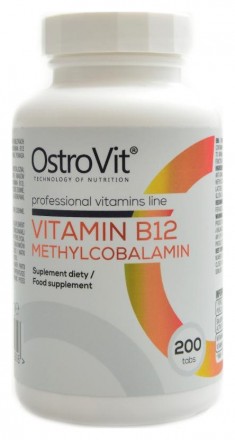 OstroVit Vitamin B12 methylcobalamin 200 tablet