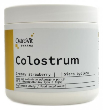 OstroVit Pharma beef colostrum 100 g strawberry
