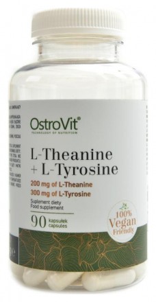 OstroVit L-Theanine + Tyrosine vege 90 kapslí