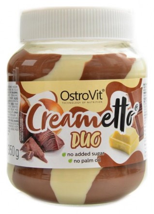 OstroVit Creametto 350 g DUO milk hazelnut