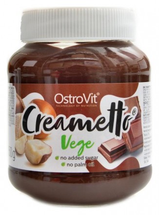 OstroVit Creametto Vege 350 g cocoa hazelnut