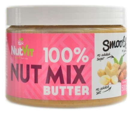 OstroVit Nutvit 100% nut butter mix 500g máslo ze směsi ořechů