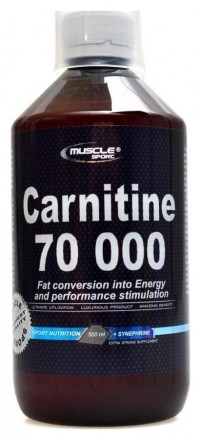 Musclesport Carnitine 70000 500ml citrus mix
