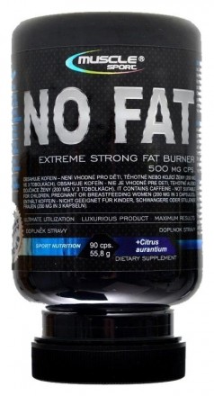 Musclesport No Fat extreme strong fat burner 90 kapslí
