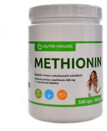 Nutrihouse Methionin 500 kapslí