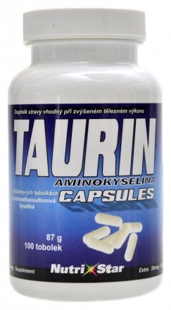 Nutristar Taurine 0.75 g 100 kapslí