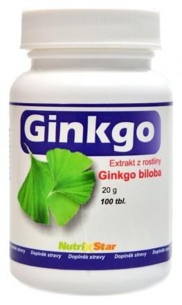 Nutristar Ginkgo 40 mg 100 tablet