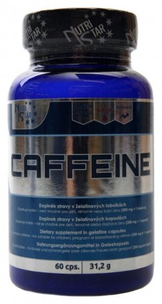 Nutristar Caffeine - Kofein 60 kapslí