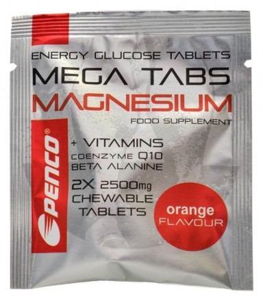 Penco Mega tabs magnesium 2 x 2500mg pomeranč