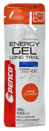 Penco Energy gel long trail 35 g pomeranč