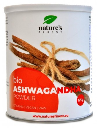 NaturesFinest-Nutrisslim Ashwagandha Powder BIO 125g