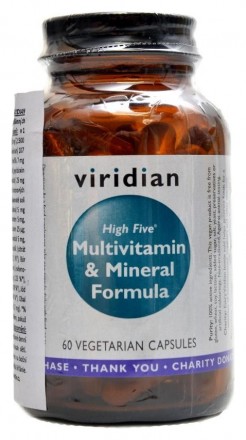 Viridiannutrition High Five Multivitamin and Mineral 60 kaps