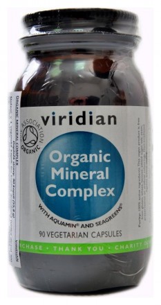 Viridiannutrition Mineral Complex 90 kapslí Organic