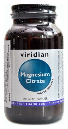 Viridiannutrition Magnesium citrate powder 150g
