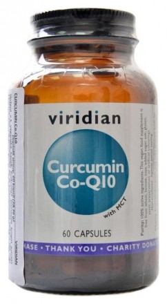 Viridiannutrition Curcumin Co-Q10 60 kapslí
