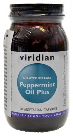 Viridiannutrition Peppermint Oil Plus 90 kapslí