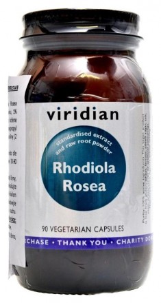 Viridiannutrition Rhodiola Rosea 90 kapslí