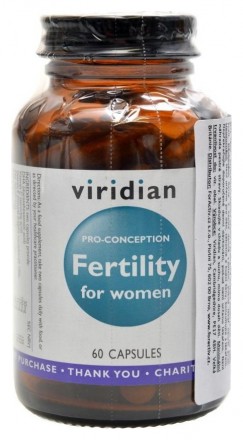 Viridiannutrition Fertility for Women 60 kapslí