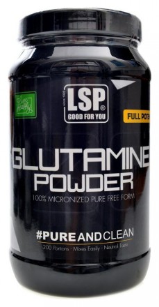 LSP nutrition L-Glutamine 100% crystal pure 1000 g