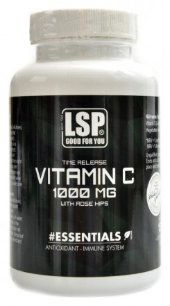 LSP nutrition Vitamin C 1000 with rose hips 120 tablet