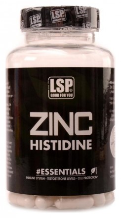LSP nutrition Zinc histidine 100 kapslí zinek