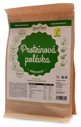 GreenFood nutrition Protein soup proteinová polévka hrachová 250g
