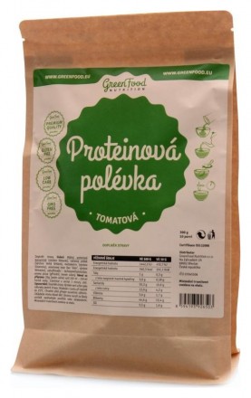 GreenFood nutrition Protein soup proteinová polévka tomatová 300g