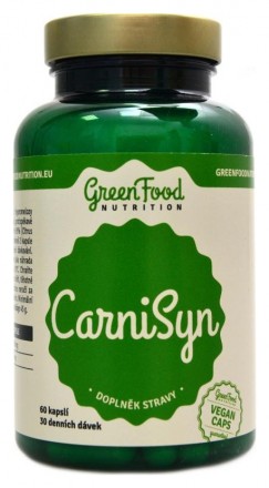 GreenFood nutrition CarniSyn 60 vegan kapslí