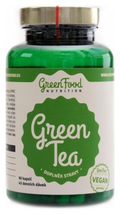 GreenFood nutrition Green tea extract 60 kapslí