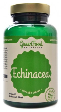 GreenFood nutrition Echinacea extract 60 kapslí
