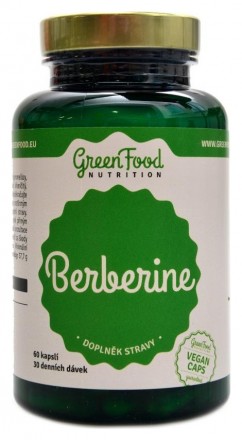 GreenFood nutrition Berberine 60 kapslí