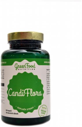 GreenFood nutrition CandiFlora 90 kapslí