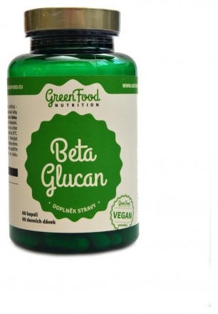 GreenFood nutrition Beta Glucan 60 kapslí