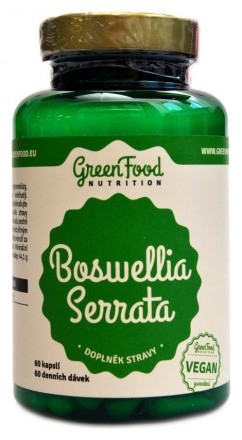 GreenFood nutrition Boswellia serrata 60 kapslí