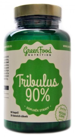 GreenFood nutrition Tribulus 90% 90 kapslí