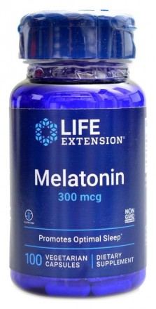 LifeExtension Melatonin 300 mcg 100 kapslí