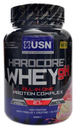 USN Hardcore Whey GH protein 908 g