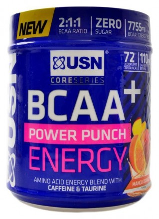 USN BCAA+ power punch energy 400 g