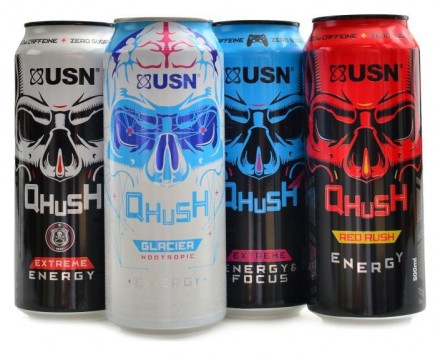 USN Qhush energy drink 500 ml