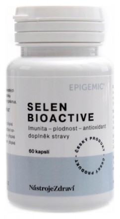Epigemic Selen Bioactive 60 kapslí